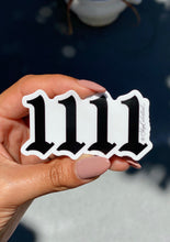 Load image into Gallery viewer, 1111 Angel Number Sticker