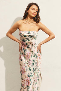 Jardin Strapless Maxi Dress