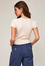 Load image into Gallery viewer, Sabrina Bow Sweater Top