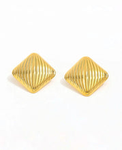 Load image into Gallery viewer, Soho Statement Square Earrings