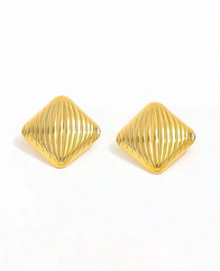 Soho Statement Square Earrings