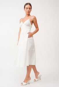 Hamptons Corset Midi Dress