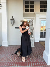 Load image into Gallery viewer, Cher Chevron Waist Midi Dress