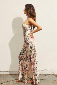 Jardin Strapless Maxi Dress