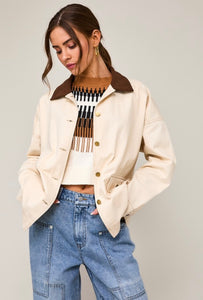 Cream Soda Utility Jacket