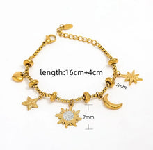 Load image into Gallery viewer, Celestial Charm Bracelet