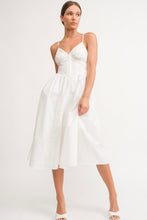 Load image into Gallery viewer, Hamptons Corset Midi Dress