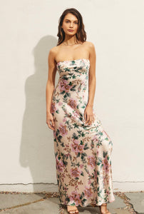 Jardin Strapless Maxi Dress