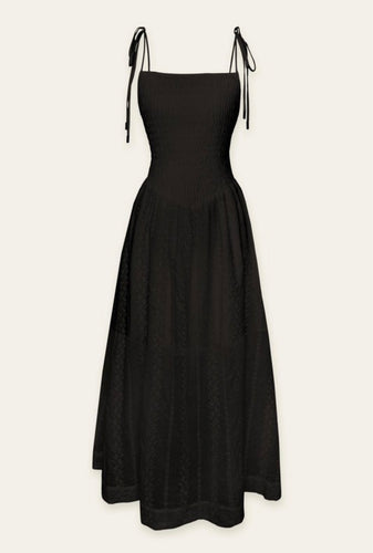 Cher Chevron Waist Midi Dress