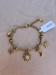 Celestial Charm Bracelet