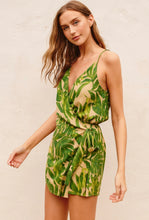 Load image into Gallery viewer, Ibiza Palm Wrap Romper