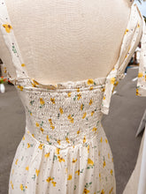 Load image into Gallery viewer, Lemonade Shoulder Tie Midi Dress