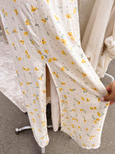 Load image into Gallery viewer, Lemonade Shoulder Tie Midi Dress