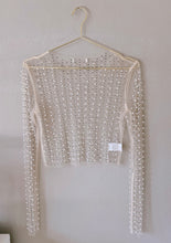 Load image into Gallery viewer, Love Fool Pearl Embellished Top