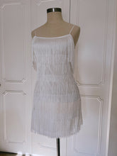 Load image into Gallery viewer, Speakeasy Fringe Mini Dress