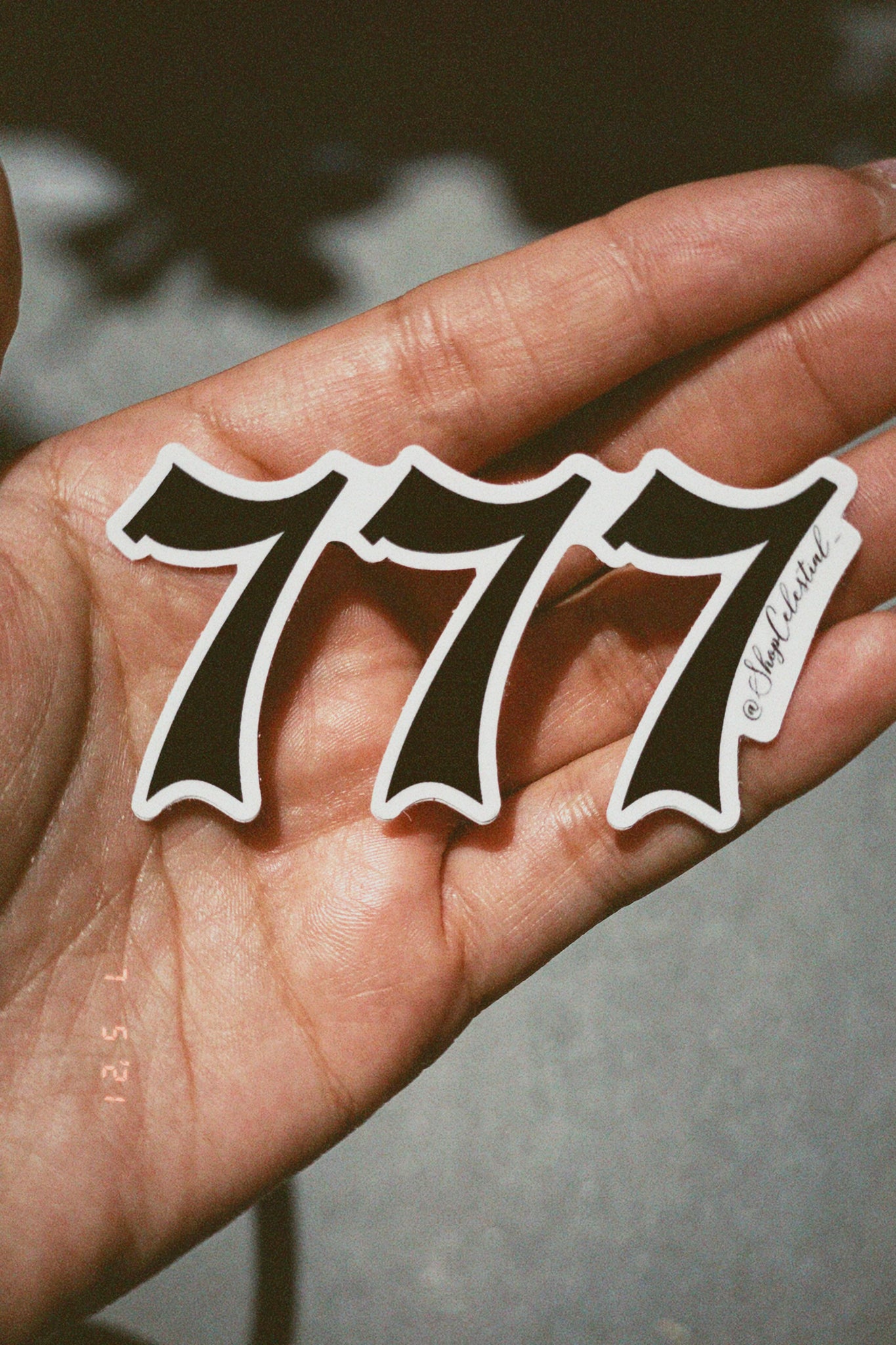 777 Angel Number Sticker – Shop Celestial