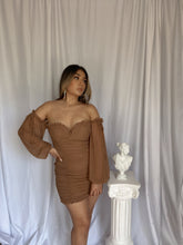 Load image into Gallery viewer, So Divine Off The Shoulder Dress