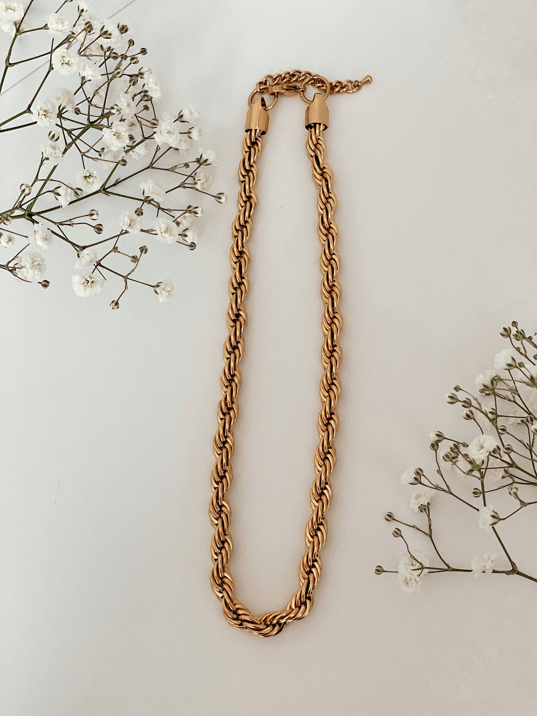 Be My Muse Rope Chain Necklace