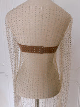 Load image into Gallery viewer, Champagne Pop Pearl Embellished Dress